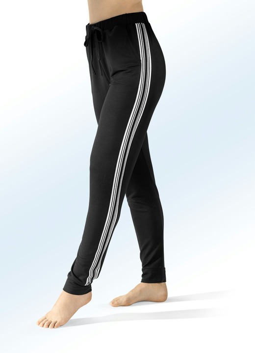 Freizeithosen - Hose mit Dehnbund rundum Ansicht 5 Freizeithosen - Hose mit Dehnbund rundum, in Größe 018 bis 054, in Farbe ANTHRAZIT Ansicht 5