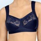 Soft-BH - Miss Mary BH mit Elastikspitzeneinsätzen – Farbe MARINE Soft-BH - Miss Mary BH mit Elastikspitzeneinsätzen, in Größe 080 bis 115, in Cup H, in Farbe BEIGE