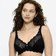 Bügel-BH - Triumph Amourette Bügel-BH aus zarter Elastikspitze – Farbe SCHWARZ – Ansicht 2 Bügel-BH - Triumph Amourette Bügel-BH aus zarter Elastikspitze, in Größe 075 bis 100, in Cup D, in Farbe SCHWARZ – Farbe SCHWARZ – Ansicht 2