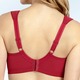 Soft-BH - Miss Mary BH mit unterlegter Elastikspitze im Vorderteil – Farbe ROT – Ansicht 3 Soft-BH - Miss Mary BH mit unterlegter Elastikspitze im Vorderteil, in Größe 075 bis 110, in Cup G, in Farbe BEIGE – Farbe ROT – Ansicht 3