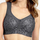 Soft-BH - Miss Mary BH mit unterlegter Elastikspitze im Vorderteil – Farbe ANTHRAZIT – Ansicht 1 Soft-BH - Miss Mary BH mit unterlegter Elastikspitze im Vorderteil, in Größe 075 bis 110, in Cup G, in Farbe BEIGE – Farbe ANTHRAZIT – Ansicht 1