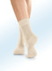 Strümpfe - Viererpack Socken mit BIO-Baumwolle, in Größe 1 (Schuhgr. 35-38) bis 3 (Schuhgr. 43-46), in Farbe 4X WEISS – Farbe 2X SAND, 2X BEIGE – Ansicht 2
