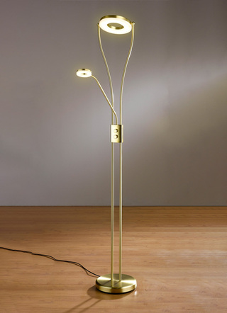 LED-Deckenfluter mit Lesearm
