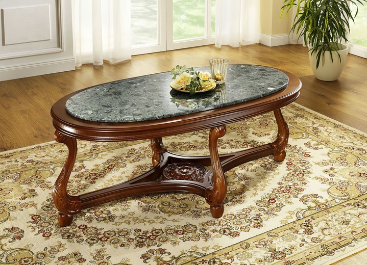 Couchtisch Mit Tischplatte Aus Marmor Konglomerat Wohnzimmer Brigitte Hachenburg