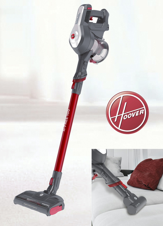 Staubsauger - Hoover H-Free 300 PETS HF122GPT Akku-Handstaubsauger, in Farbe GRAU-ROT Ansicht 1