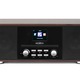 Modern - Reflexion HRA19INT Stereoanlage mit Internet-Radio, in Farbe WEISS – Farbe BRAUN – Ansicht 1