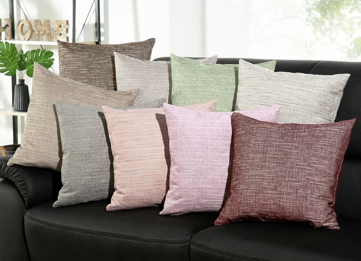 Kissenbezüge - Hochwertig verarbeitete Kissenbezüge, in Größe 105 (40x40 cm) bis 110 (50x50 cm), in Farbe ROSÉ Ansicht 2