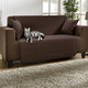 Wohnaccessoires - Wohnaccessoires aus hochwertigem Chenille – Farbe BRAUN – Ansicht 3 Wohnaccessoires - Wohnaccessoires aus hochwertigem Chenille, in Größe 101 (Sesselschoner, 50x150 cm) bis 905 (Kissenbezüge, 2er-Set, 40x40 cm), in Farbe CREME – Farbe BRAUN – Ansicht 3