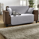 Wohnaccessoires - Wohnaccessoires aus hochwertigem Chenille – Farbe SILBER – Ansicht 3 Wohnaccessoires - Wohnaccessoires aus hochwertigem Chenille, in Größe 101 (Sesselschoner, 50x150 cm) bis 905 (Kissenbezüge, 2er-Set, 40x40 cm), in Farbe CREME – Farbe SILBER – Ansicht 3