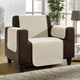Wohnaccessoires - Wohnaccessoires aus hochwertigem Chenille – Farbe CREME – Ansicht 1 Wohnaccessoires - Wohnaccessoires aus hochwertigem Chenille, in Größe 101 (Sesselschoner, 50x150 cm) bis 905 (Kissenbezüge, 2er-Set, 40x40 cm), in Farbe CREME – Farbe CREME – Ansicht 1