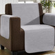 Wohnaccessoires - Unempfindliche Sessel-,Couch- und Armlehnenschoner aus Chenille – Farbe SILBER – Ansicht 2 Wohnaccessoires - Unempfindliche Sessel-,Couch- und Armlehnenschoner aus Chenille, in Größe 101 (Sesselschoner, 50x150 cm) bis 905 (2 Kissenbezüge, 40x 40 cm), in Farbe CREME – Farbe SILBER – Ansicht 2