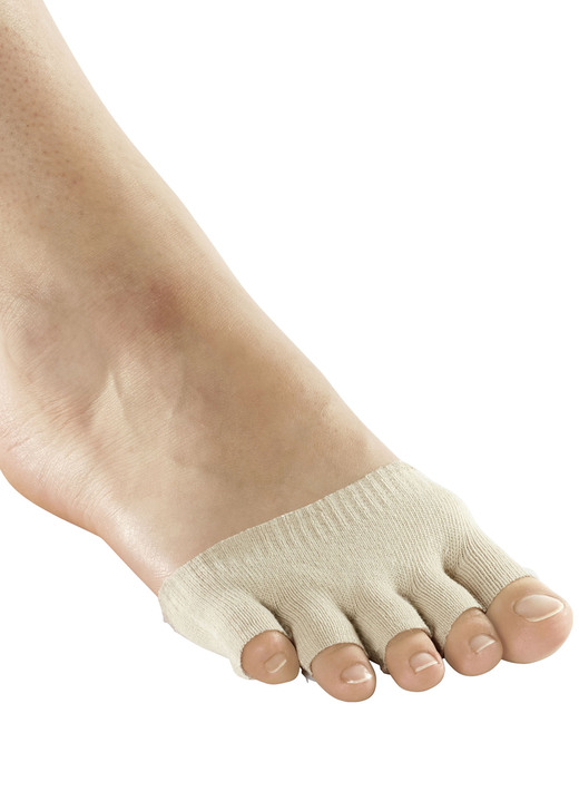 Gesunder Fuß - Zehen-Trennsocken, 2 Paar, in Farbe BEIGE