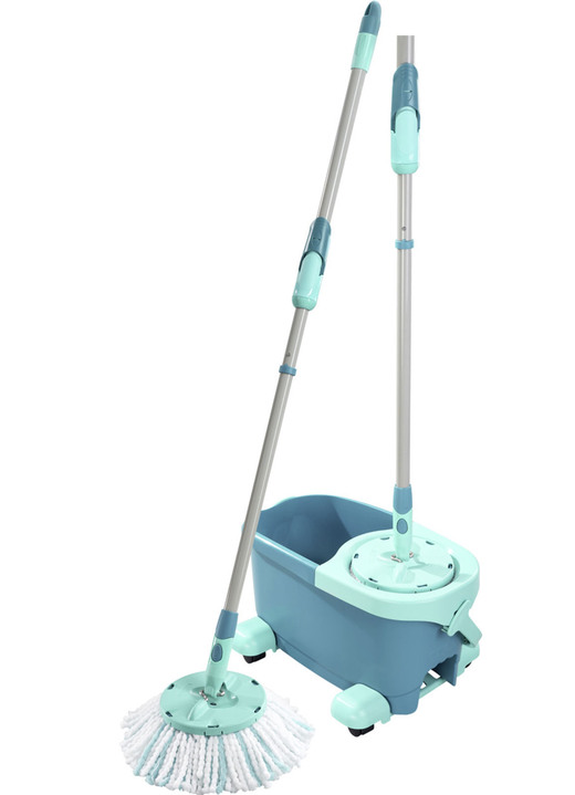 - Leifheit Twist Bodenwisch-System , in Farbe TÜRKIS