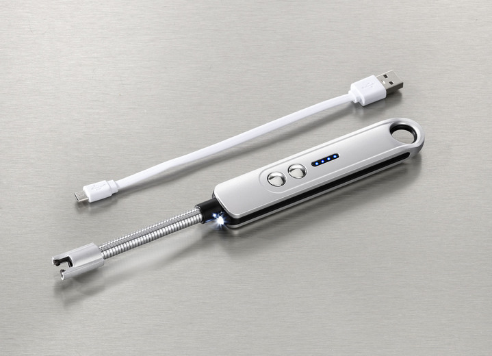 - Maximex Elektro-Feuerzeug – absolut sicher und sauber, in Farbe SILBER Ansicht 5