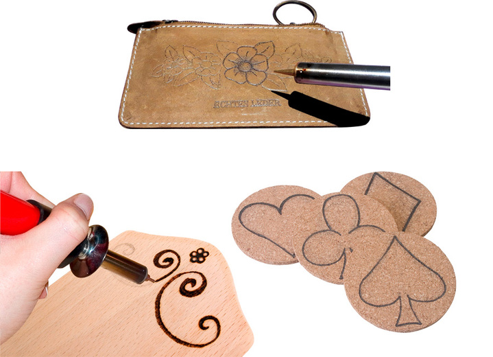 Geschenkideen - Bastelset Brandmalerei, in Farbe BUNT Ansicht 3