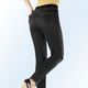 Jeans - Power-Stretch-Jeans in Schlupfform – Farbe SCHWARZ – Ansicht 2 Jeans - Power-Stretch-Jeans in Schlupfform, in Größe 018 bis 092, in Farbe GRAU – Farbe SCHWARZ – Ansicht 2