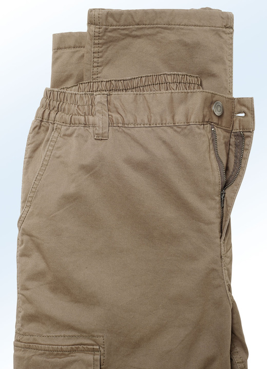Hosen - Thermohose mit Cargotaschen in 4 Farben Ansicht 4 Hosen - Thermohose mit Cargotaschen in 4 Farben, in Größe 024 bis 064, in Farbe MARINE Ansicht 4