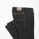 Hosen - Jeans mit Dehnbundeinsätzen in 3 Farben – Farbe SCHWARZ – Ansicht 4 Hosen - Jeans mit Dehnbundeinsätzen in 3 Farben, in Größe 024 bis 062, in Farbe JEANSBLAU – Farbe SCHWARZ – Ansicht 4