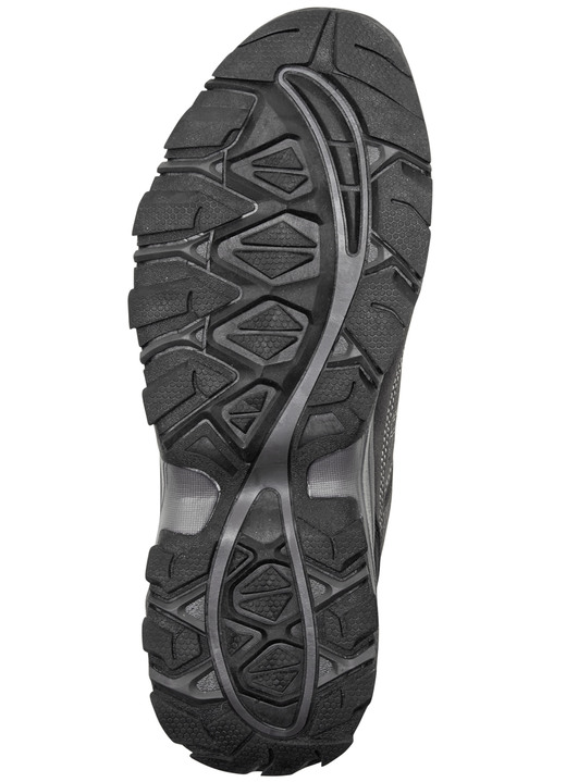 Slipper & Schnürschuhe - Atmungsaktive Herren-Schnürschuhe, mit herausnehmbarem Fußbett, in Größe 039 bis 046, in Farbe GRAFIT Ansicht 4