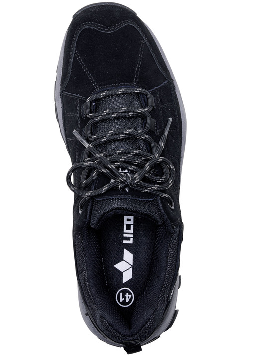 Slipper & Schnürschuhe - Atmungsaktive Herren-Schnürschuhe, mit herausnehmbarem Fußbett, in Größe 039 bis 046, in Farbe GRAFIT Ansicht 8