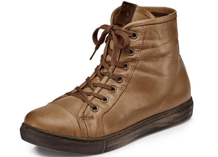 Stiefel & Stiefeletten - Andrea Conti, klassiche Damen-Stiefeletten, Winterschuhe, mit herausnehmbarem Fußbett, in Größe 036 bis 042, in Farbe MARINE Ansicht 4