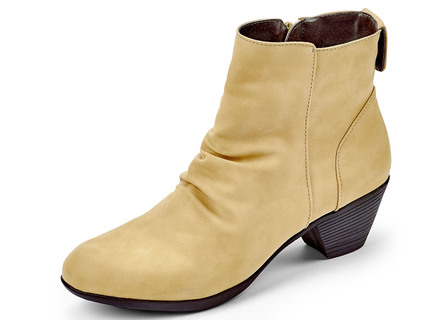 Andrea Conti Stiefelette mit Raffung