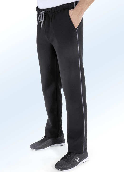 Sport- & Freizeitmode - Freizeithose in 3 Farben, in Größe 048 bis 064, in Farbe GRAU Ansicht 2