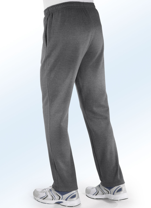 Sport- & Freizeitmode - Freizeithose in 4 Farben Ansicht 5 Sport- & Freizeitmode - Freizeithose in 4 Farben, in Größe 024 bis 060, in Farbe JEANSBLAU MELIERT Ansicht 5