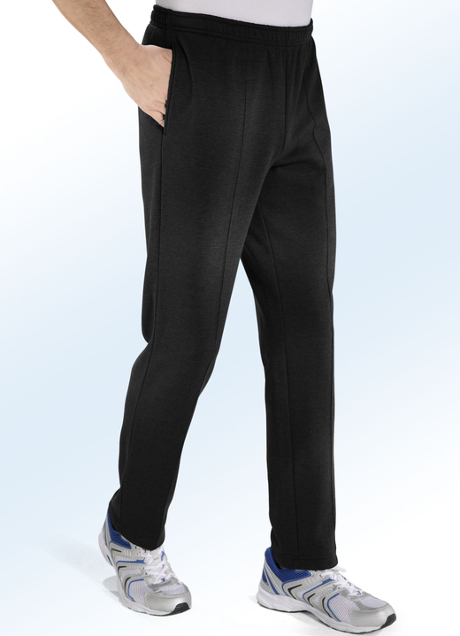Sport- & Freizeitmode - Freizeithose in 4 Farben Ansicht 8 Sport- & Freizeitmode - Freizeithose in 4 Farben, in Größe 024 bis 060, in Farbe JEANSBLAU MELIERT Ansicht 8