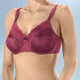 Damenmode -  Triumph-Ladyform Soft-Minimizer-Bügel-BH, in Größe 075 bis 095, in Cup F, in Farbe AUBERGINE