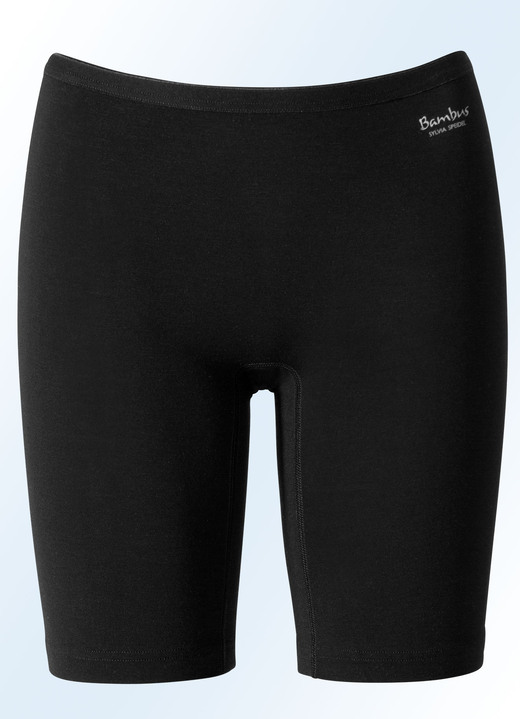 Slips - Sylvia Speidel Zweierpack Longpants mit Viskose, in Größe 038 bis 048, in Farbe 2X RUBINROT MELIERT Ansicht 5