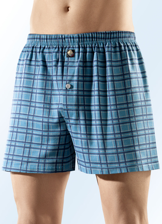 Viererpack Boxershorts, kariert