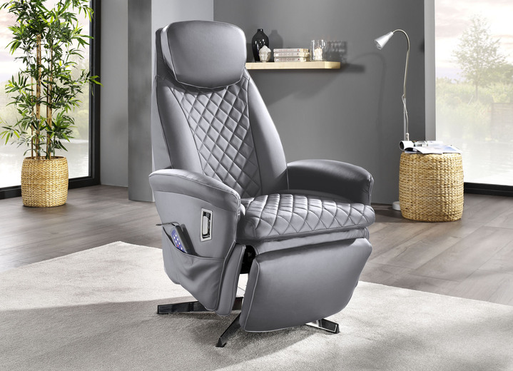 TV- & Relaxsessel - Massagesessel mit Wärmefunktion Ansicht 6 TV- & Relaxsessel - Massagesessel mit Wärmefunktion, in Farbe BRAUN-GRAU Ansicht 6