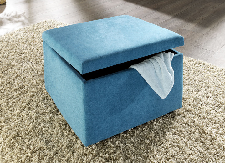 Funktions-Polstermöbel - Polstermöbel mit Bettfunktion und verstellbaren Kopfstützen Ansicht 7 Funktions-Polstermöbel - Polstermöbel mit Bettfunktion und verstellbaren Kopfstützen, in Farbe BEIGE, in Ausführung Schlafsofa mit Hocker Ansicht 7