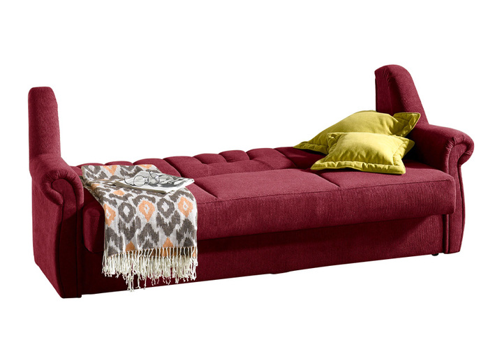 Funktions-Polstermöbel - Frei im Raum aufstellbare Polstermöbel mit Federkernpolsterung, in Farbe GRÜN, in Ausführung Sessel Ansicht 5