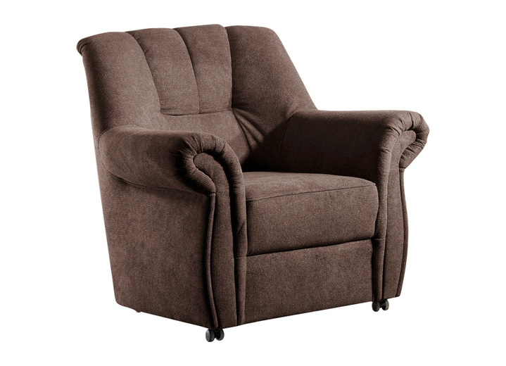 Funktions-Polstermöbel - Frei im Raum aufstellbare Polstermöbel mit Federkernpolsterung, in Farbe GRÜN, in Ausführung Sessel Ansicht 12