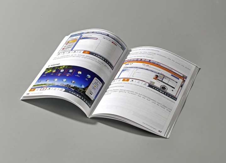 Computer & Elektronik - Notebook inklusive Benutzerhandbuch mit Bildern Ansicht 2 Computer & Elektronik - Notebook inklusive Benutzerhandbuch mit Bildern, in Farbe SILBER Ansicht 2