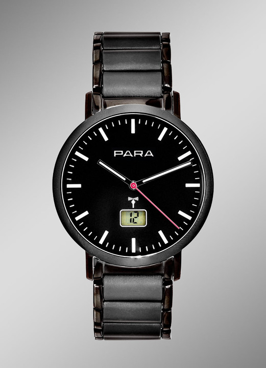 - Moderne Funk-Uhr, in Farbe  Ansicht 1