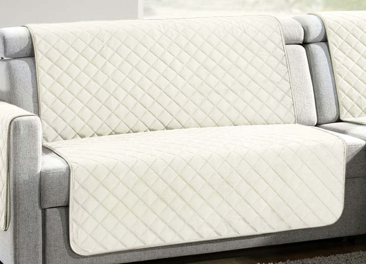 Wohnaccessoires - Sessel,- Couch,- und Armlehnschoner mit Bandeinfassung, in Größe 101 (Sesselschoner, 50x150 cm) bis 865 (2 Armlehnenschoner, 50x 70 cm), in Farbe BORDEAUX Ansicht 3