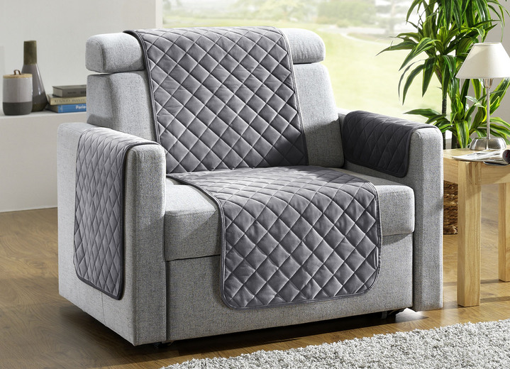 Wohnaccessoires - Sessel,- Couch,- und Armlehnschoner mit Bandeinfassung, in Größe 101 (Sesselschoner, 50x150 cm) bis 865 (2 Armlehnenschoner, 50x 70 cm), in Farbe BORDEAUX Ansicht 10