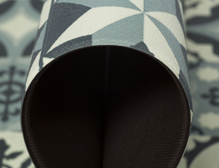 Läufer & Stufenmatten - Strapazierfähiger Küchenläufer und -teppich im Fliesen-Design, in Größe 110 (Küchenläufer, 50 x 150 cm) bis 164 (Küchenteppich, 120 x 170 cm), in Farbe GRAU Ansicht 6