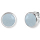 - Powerful Stone Ohrstecker mit Blauem Achat – Farbe HELLBLAU – Ansicht 2 - Powerful Stone Ohrstecker mit Blauem Achat, in Farbe HELLBLAU – Farbe HELLBLAU – Ansicht 2