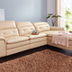 Funktions-Polstermöbel - Leder-Polsterecke mit Relax-Funktion, in Farbe BRAUN – Farbe BEIGE – Ansicht 5
