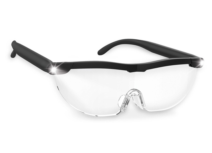 - LED-Vergrößerungsbrille, in Farbe SCHWARZ Ansicht 1