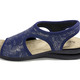 Schuhe & Einlagen - Sandalette von Aerosoft in Weite G–H, in Größe 036 bis 042, in Farbe WEISS, in Ausführung mit Klettverschluss – Farbe BLAU – Ansicht 1