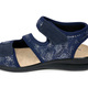 Schuhe & Einlagen - Sandalette von Aerosoft in Weite G–H, in Größe 036 bis 042, in Farbe BLAU, in Ausführung mit elastischem Einschlupf – Farbe BLAU – Ansicht 3
