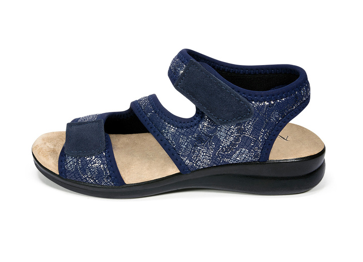 Schuhe & Einlagen - Sandalette von Aerosoft in Weite G–H, in Größe 036 bis 042, in Farbe WEISS, in Ausführung mit Klettverschluss Ansicht 8