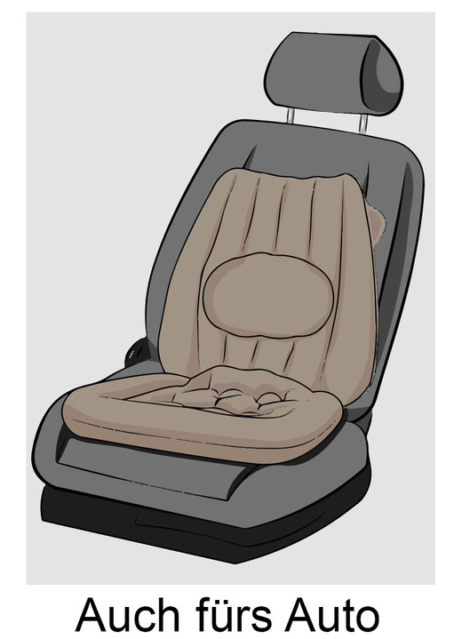 Sitzhilfen - Aufblasbares Sitzkissen Ansicht 4 Sitzhilfen - Aufblasbares Sitzkissen, in Farbe ANTHRAZIT Ansicht 4