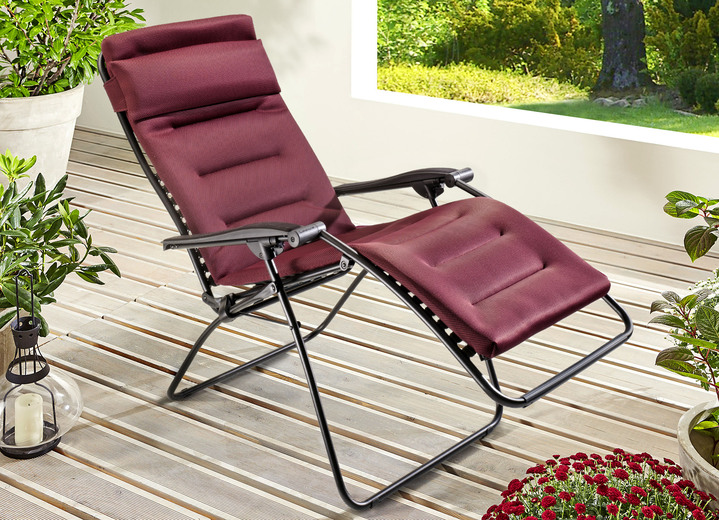 Gartenmöbel - Lafuma Air Comfort Relax-Liege Ansicht 3 Gartenmöbel - Lafuma Air Comfort Relax-Liege, in Farbe ANTHRAZIT, in Ausführung Relax-Liege Ansicht 3