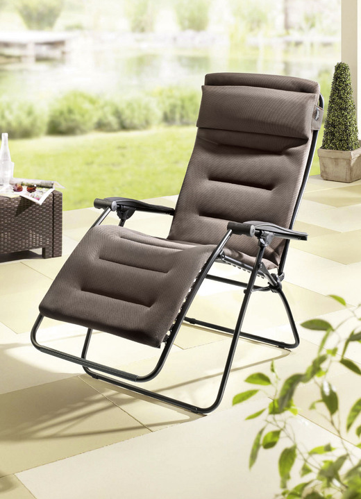 Gartenmöbel - Lafuma Air Comfort Relax-Liege Ansicht 2 Gartenmöbel - Lafuma Air Comfort Relax-Liege, in Farbe ANTHRAZIT, in Ausführung Relax-Liege Ansicht 2